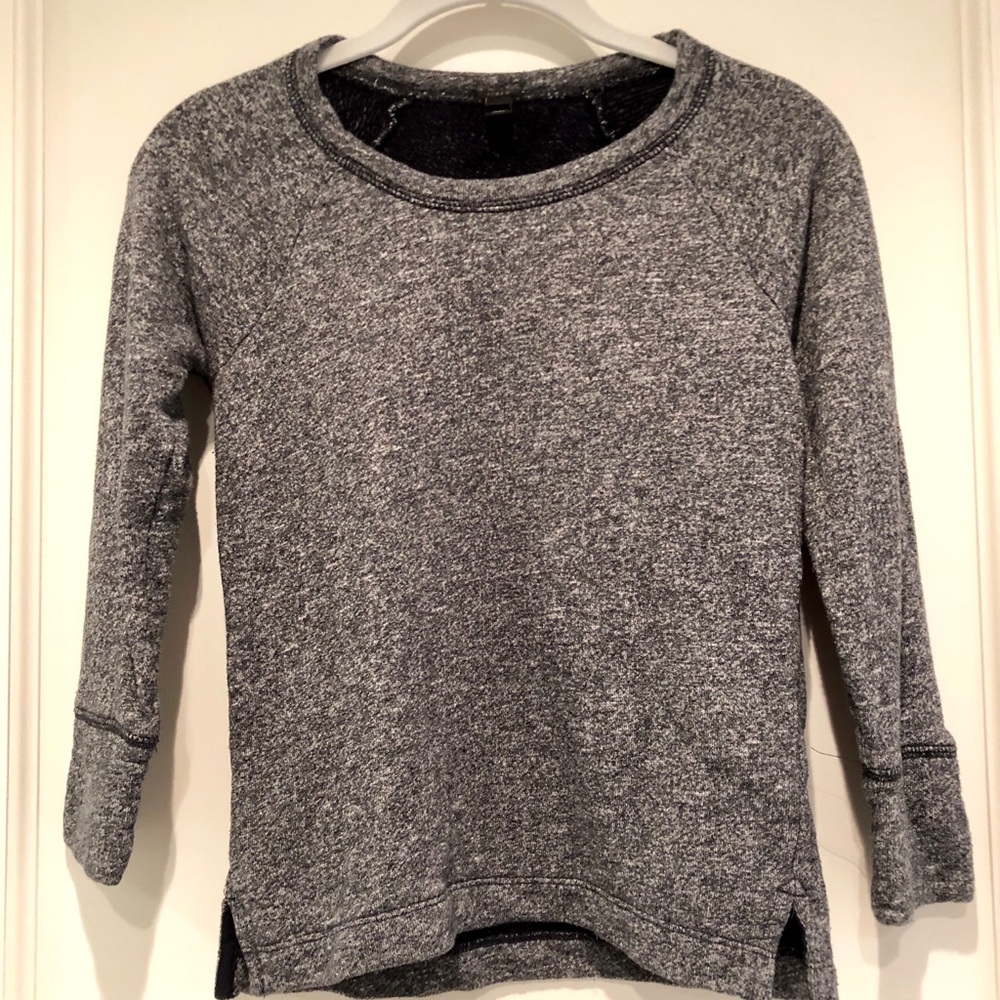J. Crew Drapey Raglan Sweatshirt
